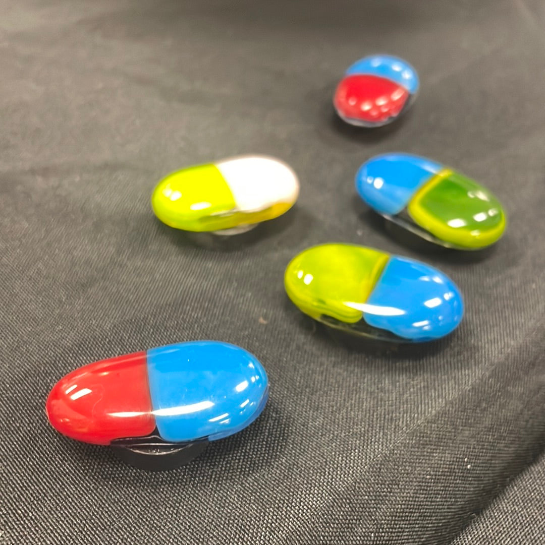 Two-Tone Pill Magnets