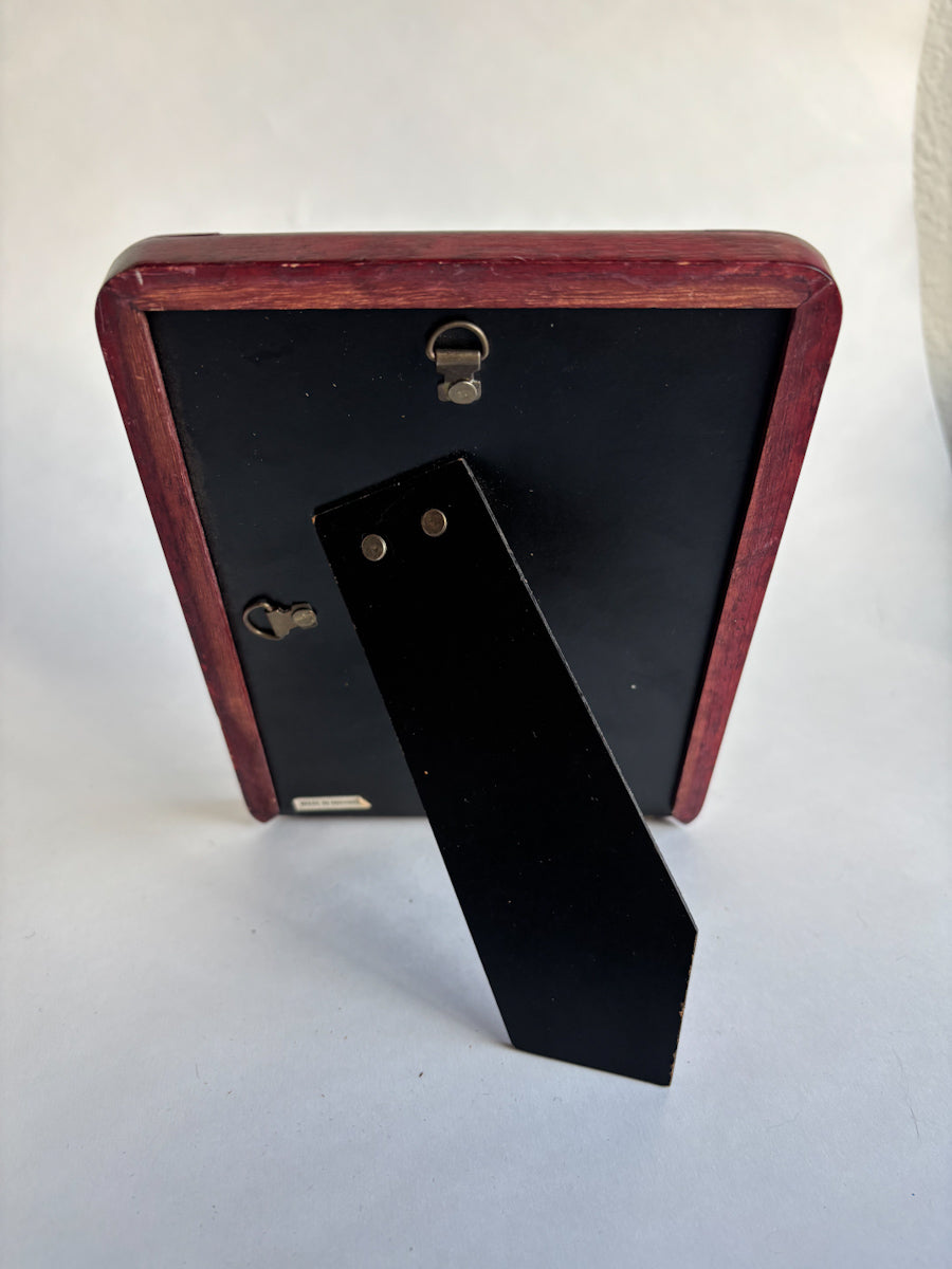 "About Last Night" Framed Glass Collage