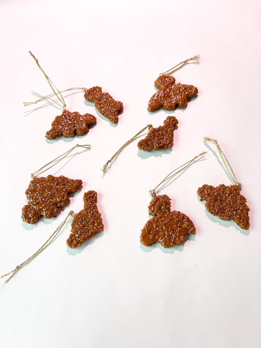 Dino Nugget Ornaments