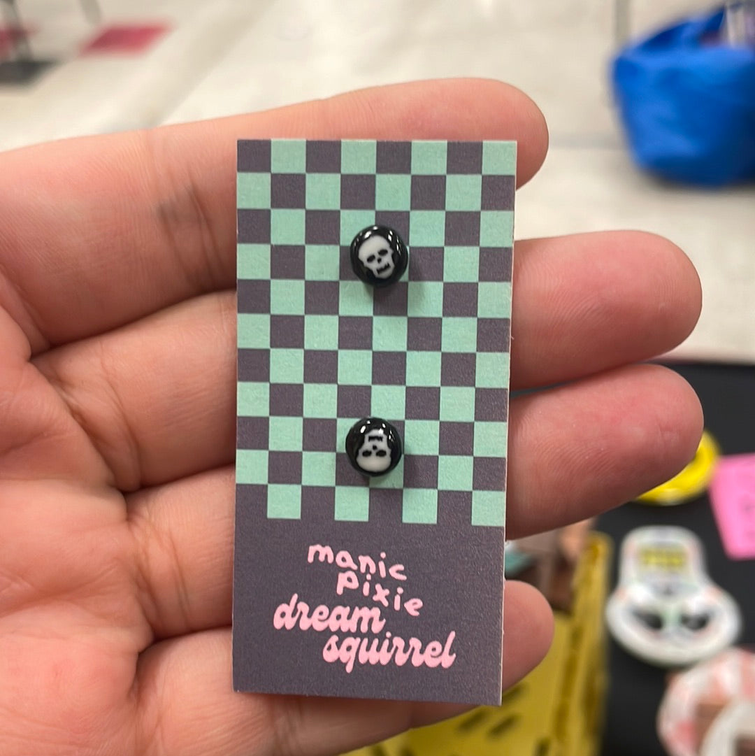Murrini Dot Studs