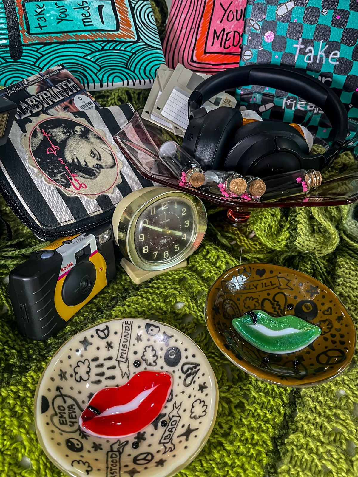 Tattoo Lip Dishes