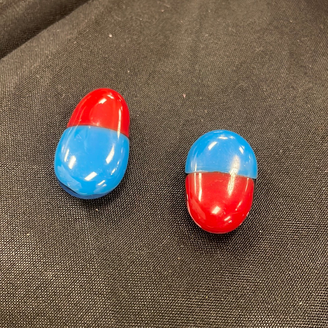 Two-Tone Pill Magnets