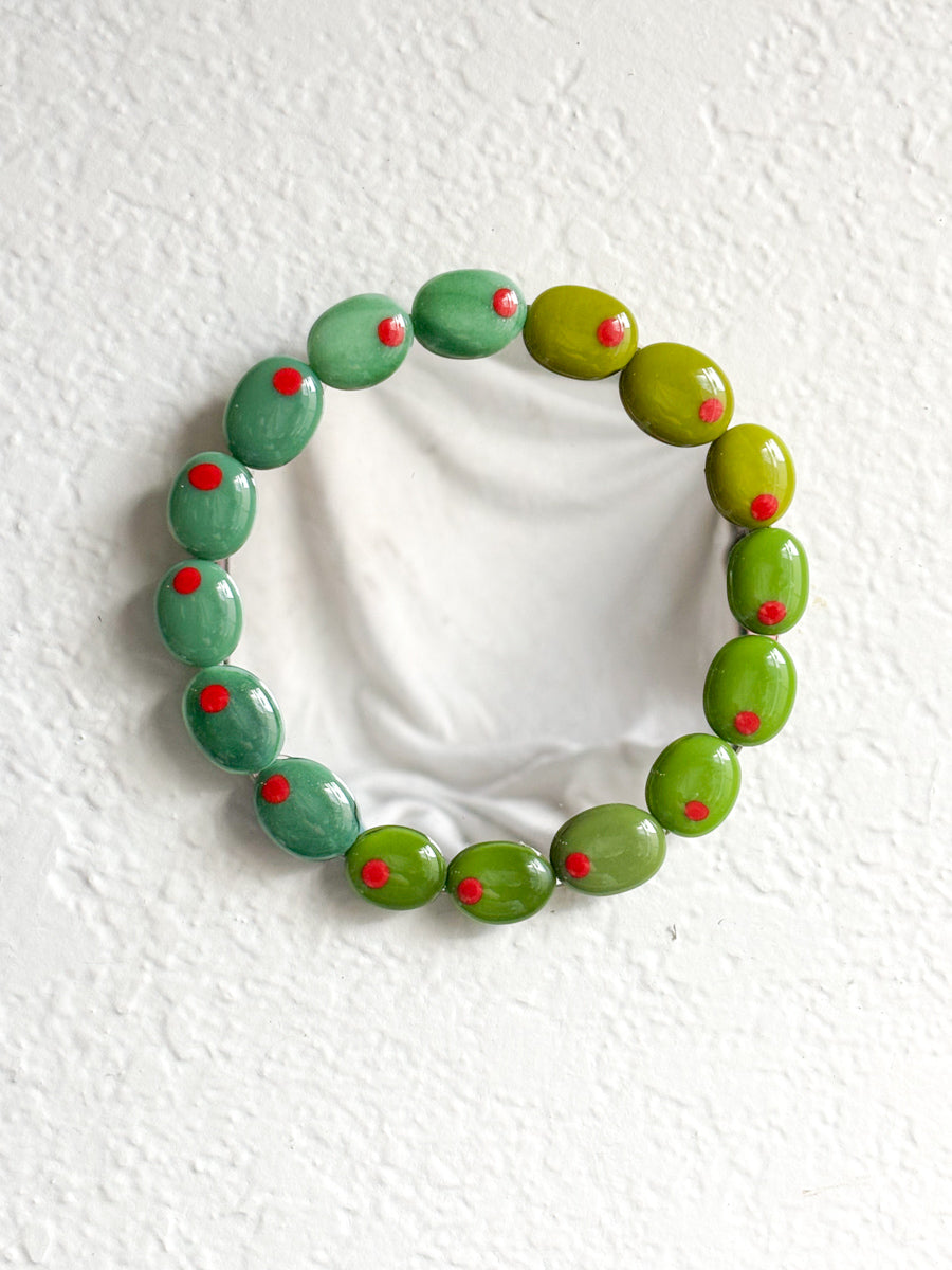 6” Olive Mirror