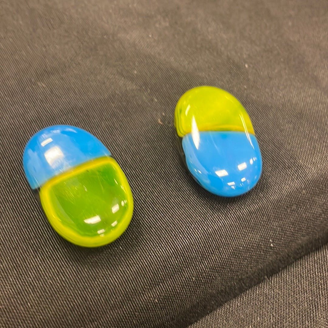 Two-Tone Pill Magnets