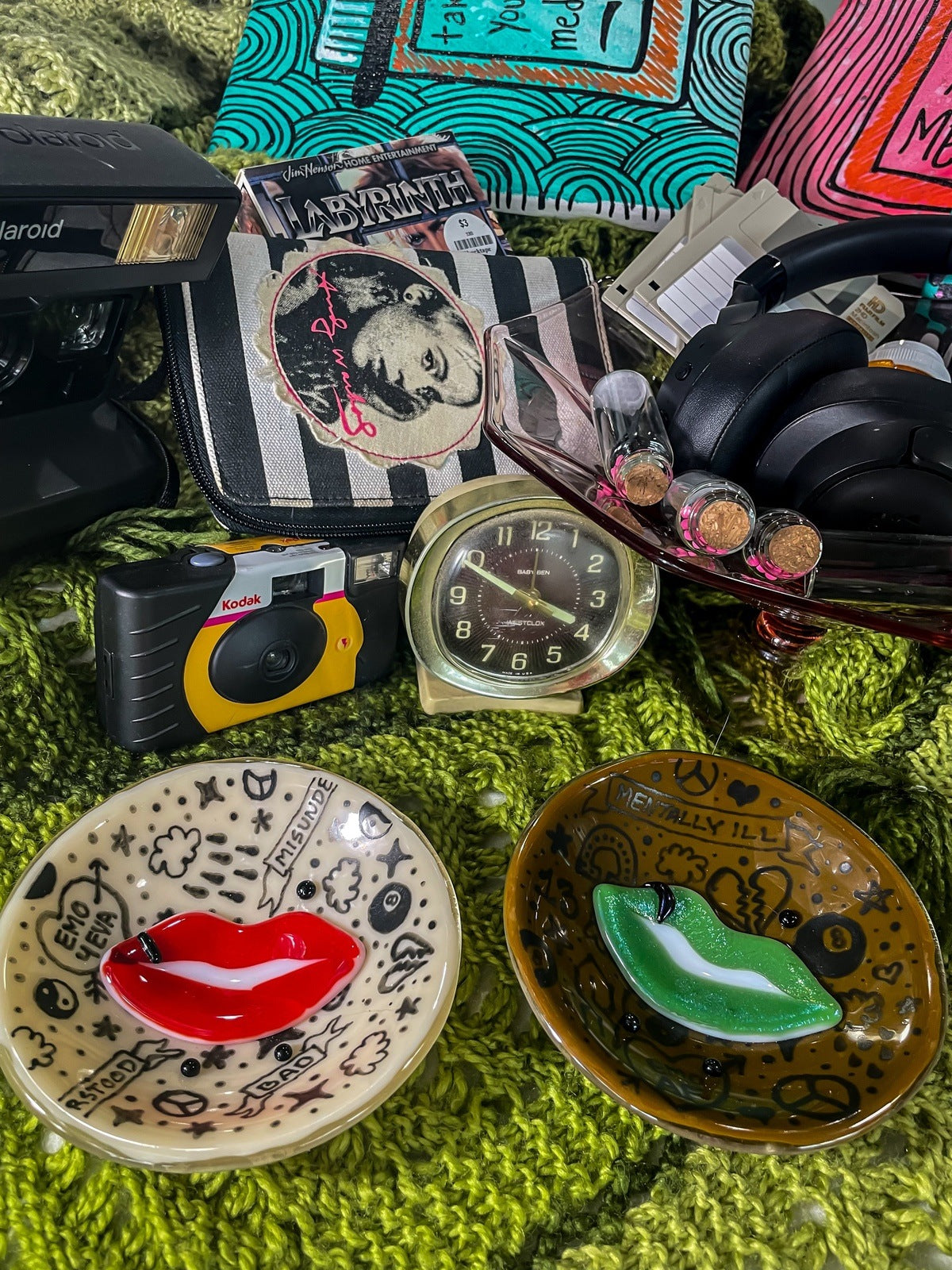Tattoo Lip Dishes