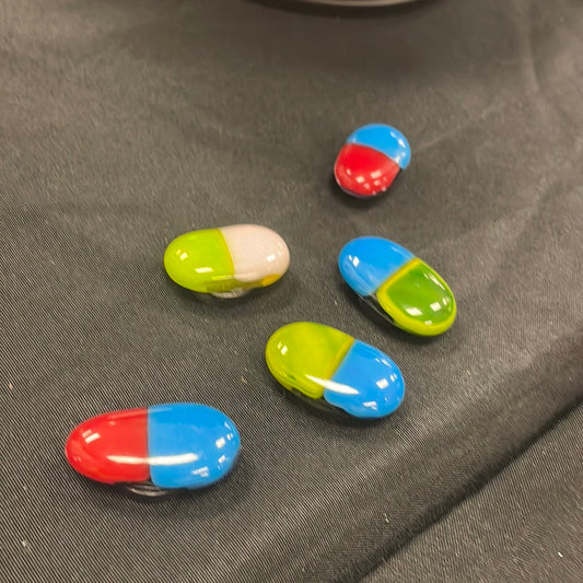 Two-Tone Pill Magnets