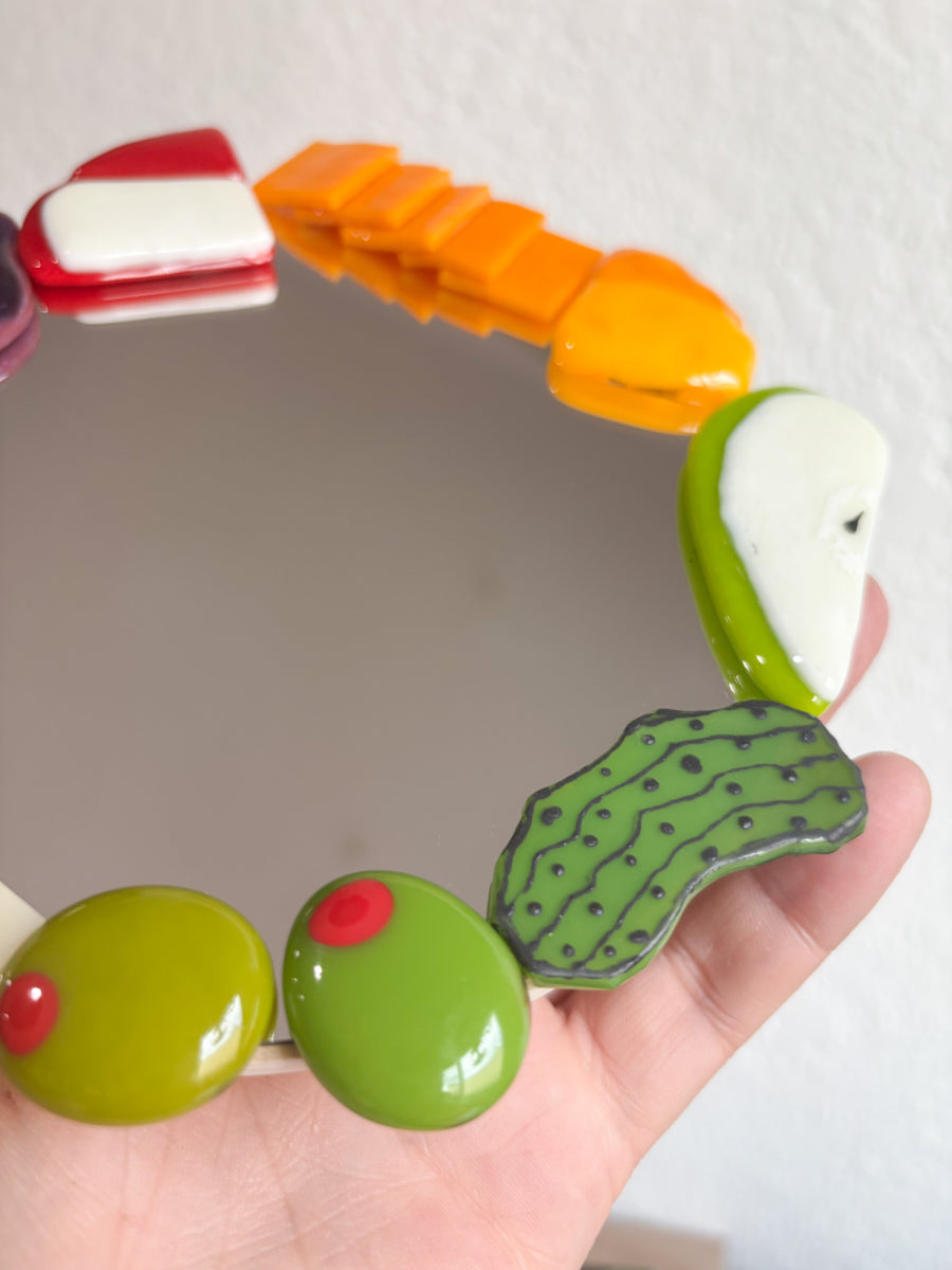 6” Charcuterie Mirror