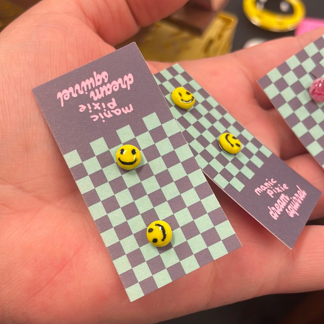 Murrini Dot Studs