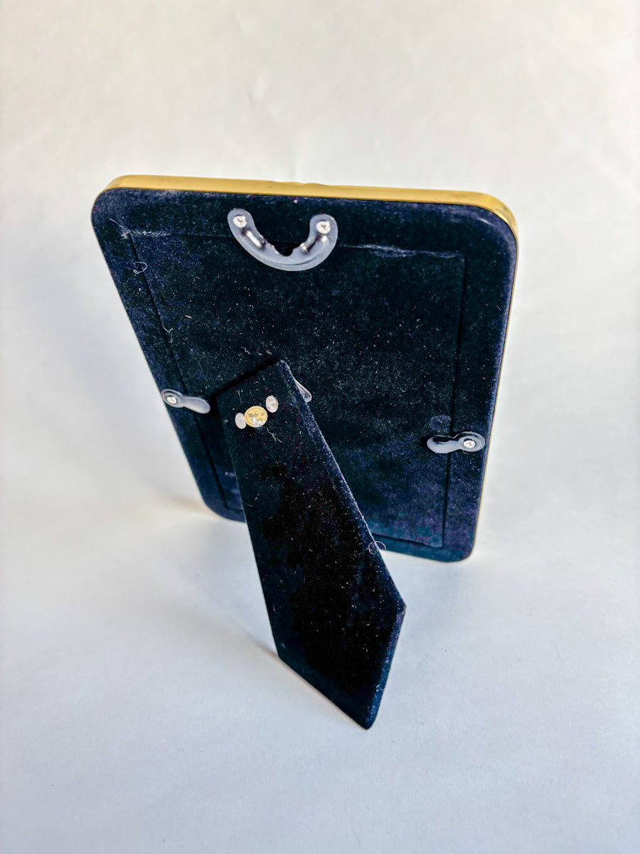 “Memphis Ciggs & Squigs” Framed Glass Collage