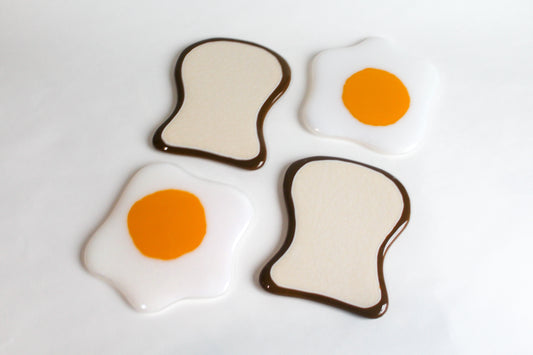Egg & Toast Coasters