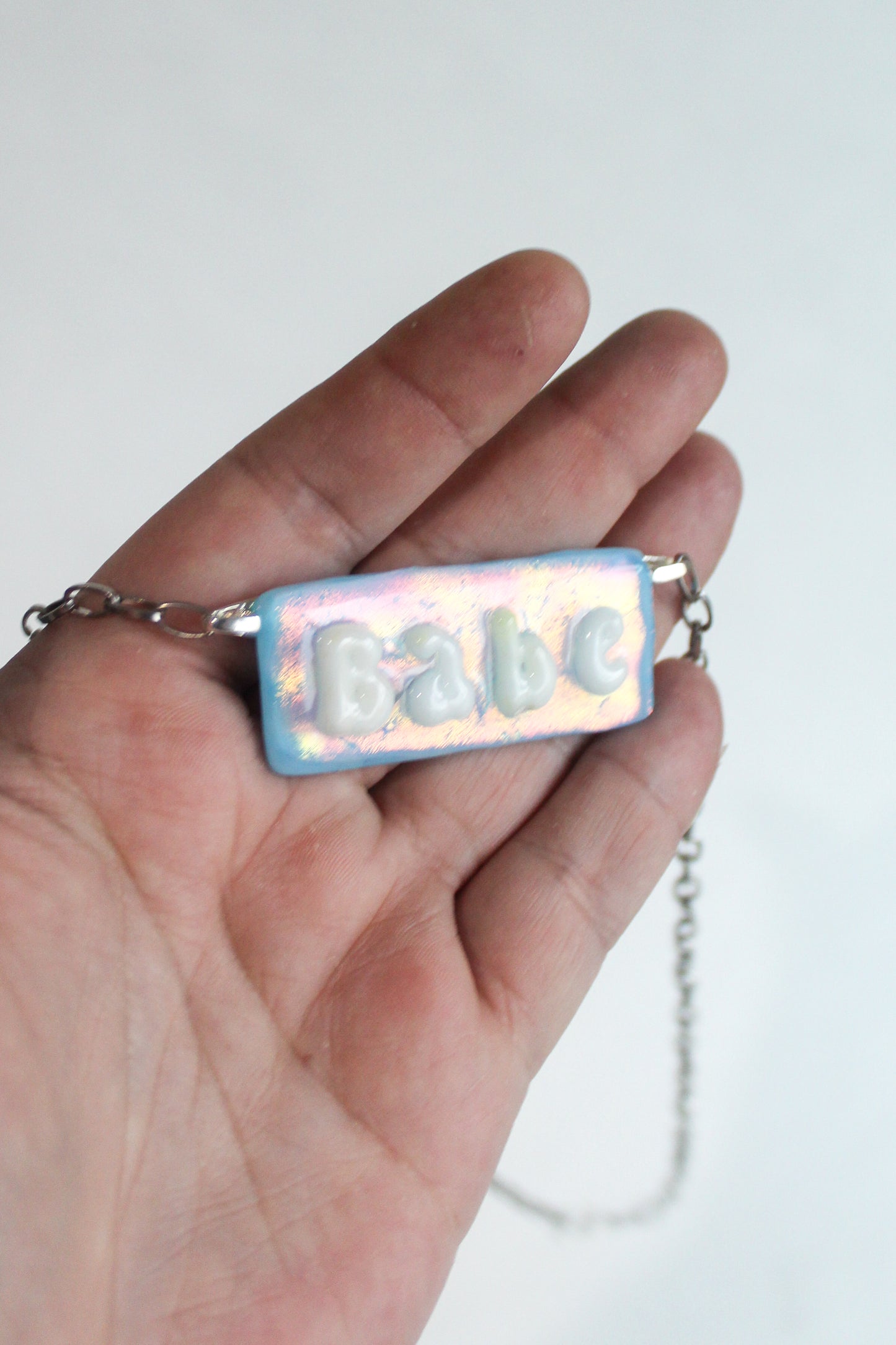 'Babe' Pendant Necklace