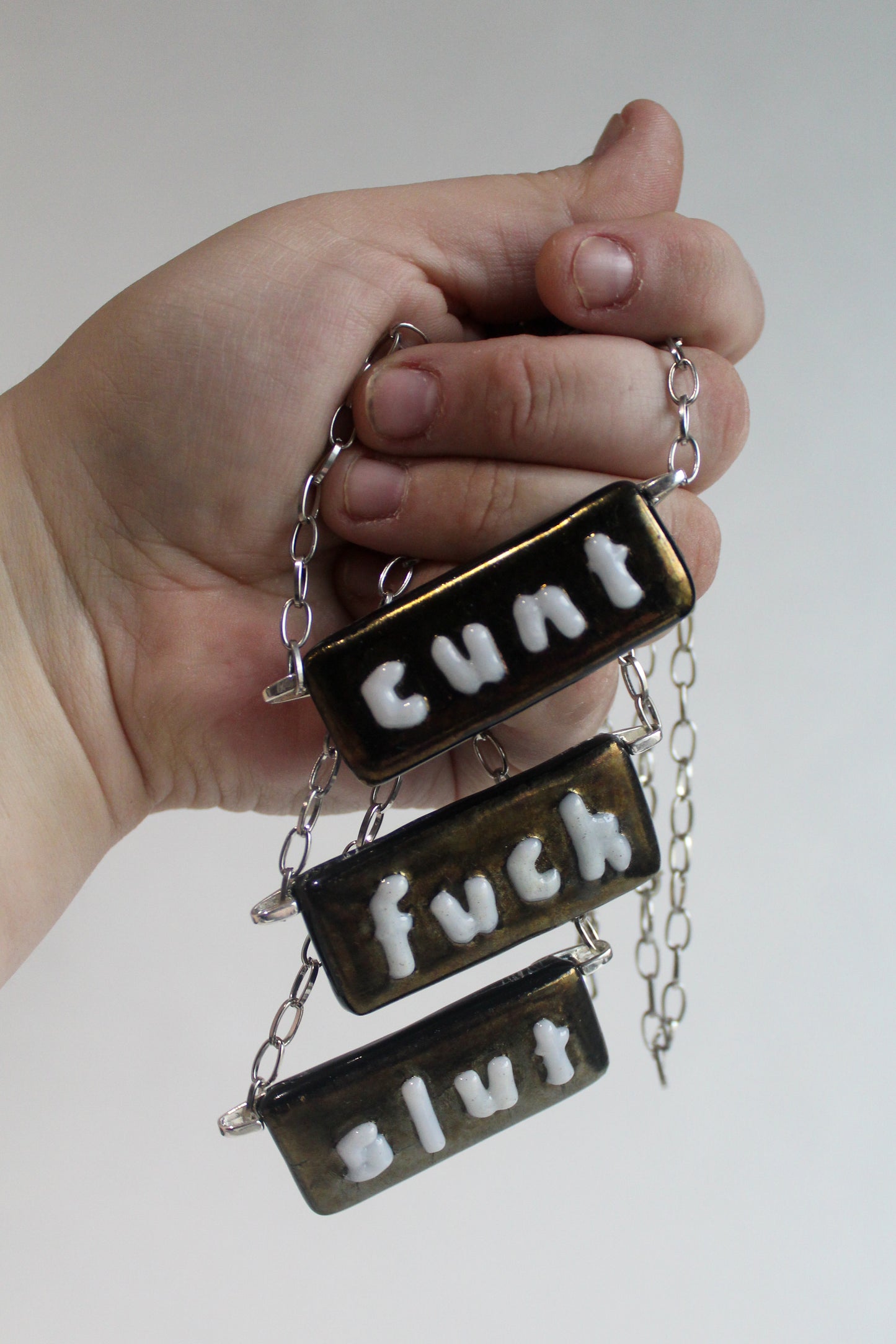 'That Bitch' Pendant Necklace