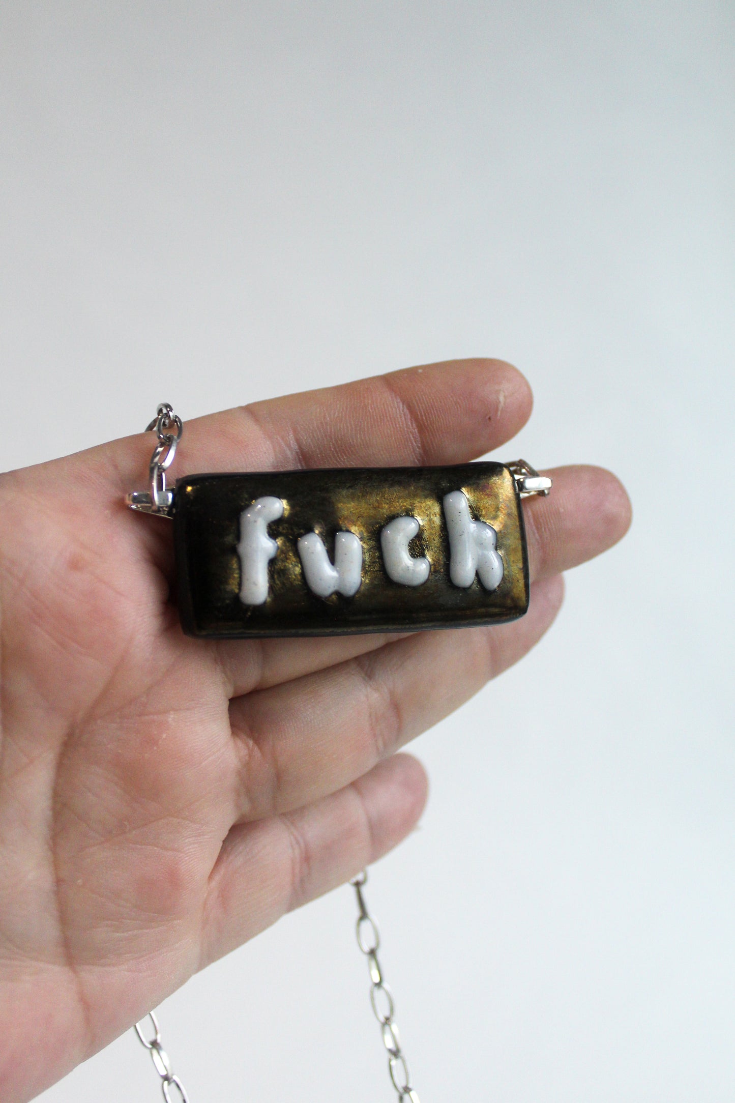 'That Bitch' Pendant Necklace