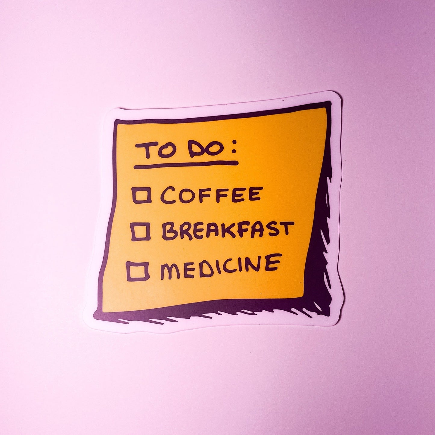 To Do List Sticker