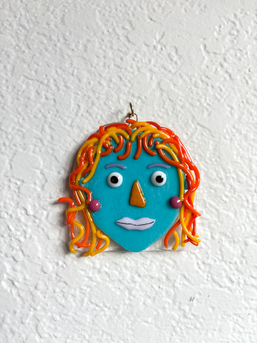 Fused Glass Queer Portraits