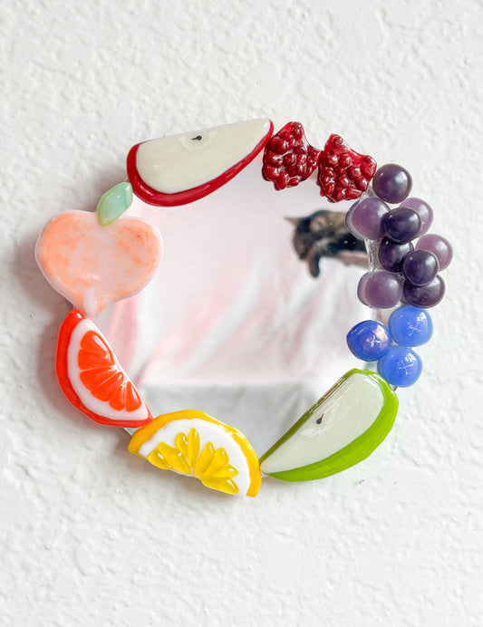6” Rainbow Fruit Mirror