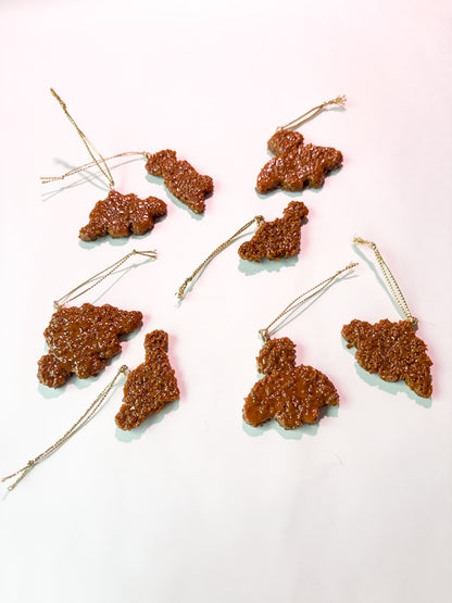 Dino Nugget Ornaments