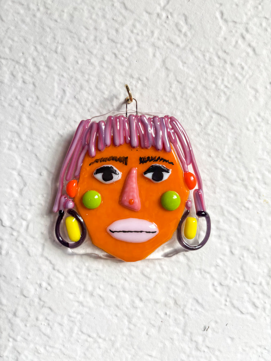 Fused Glass Queer Portraits