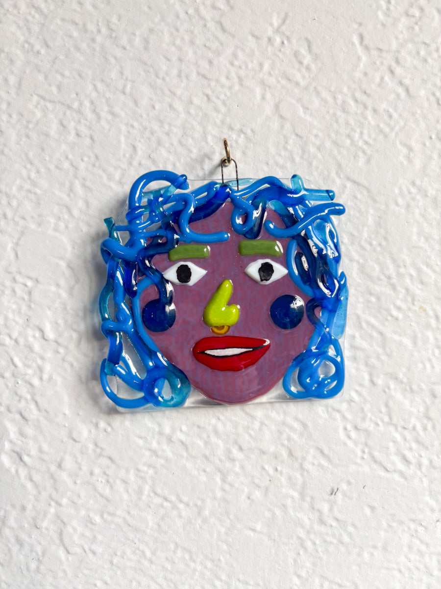 Fused Glass Queer Portraits