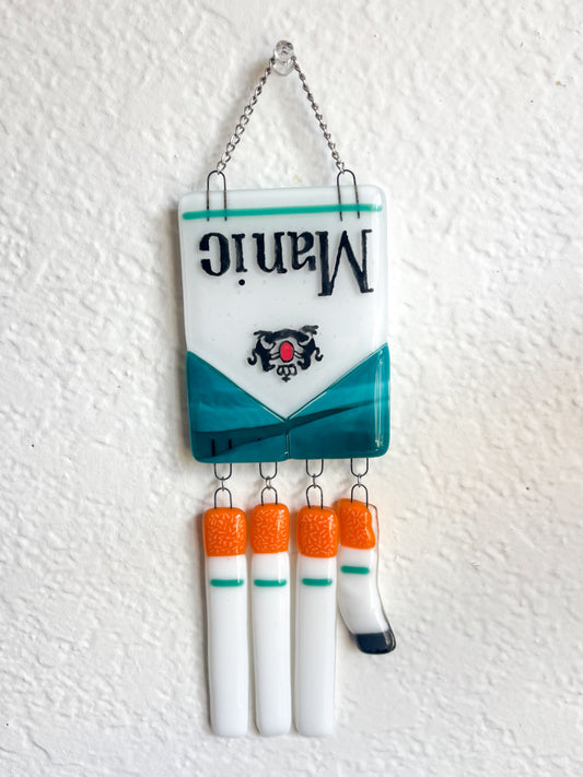 Manic Menthol Cigarette Wind Chime