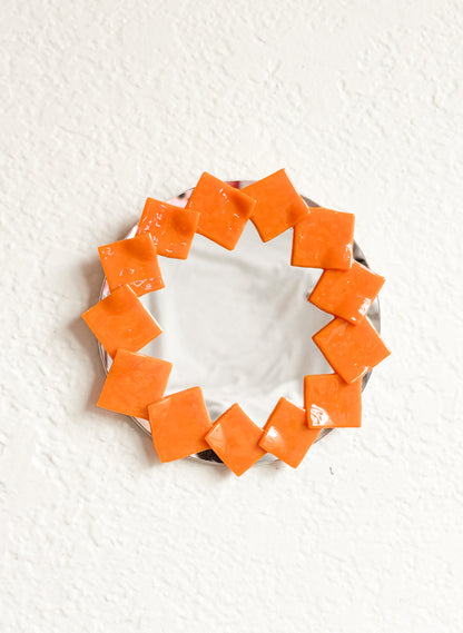 6” Cheese Slice Mirror