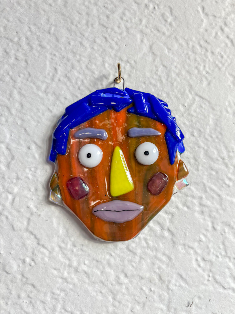 Fused Glass Queer Portraits