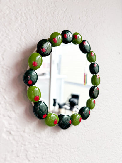 6” Olive Mirror