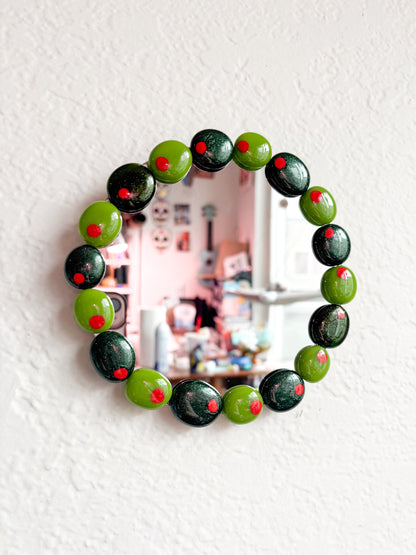 6” Olive Mirror