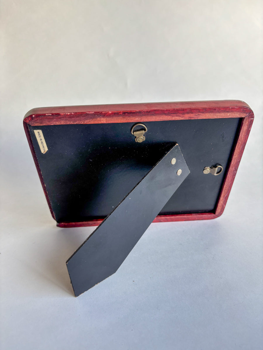 "About Last Night" Framed Glass Collage