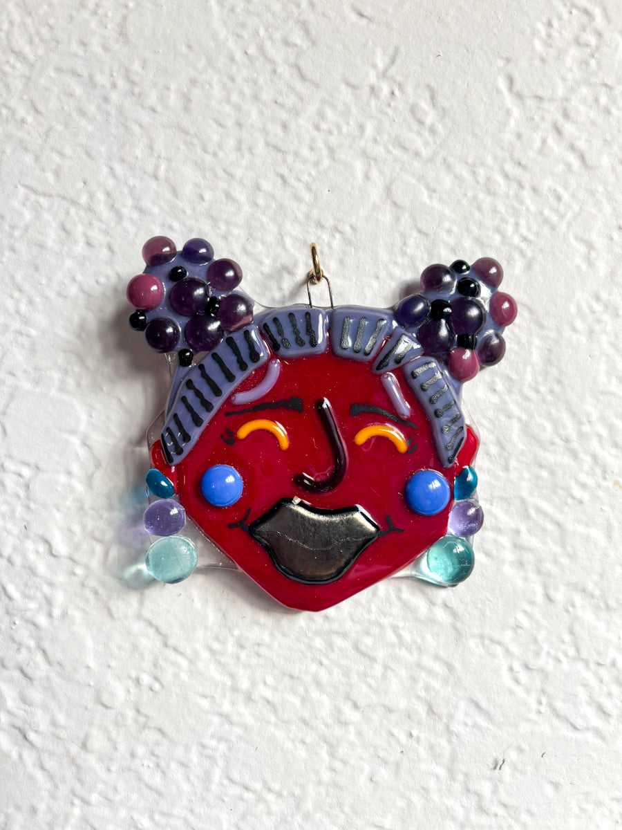 Fused Glass Queer Portraits