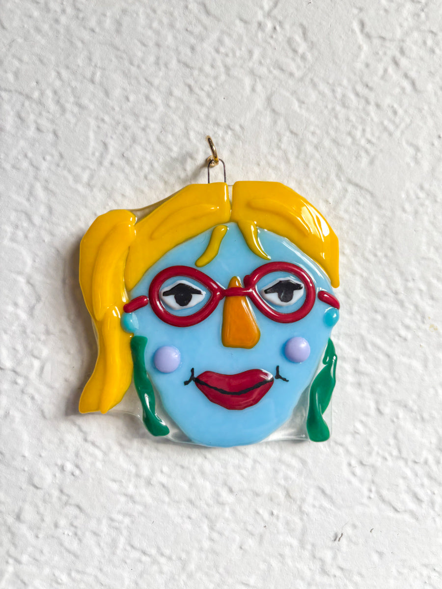 Fused Glass Queer Portraits
