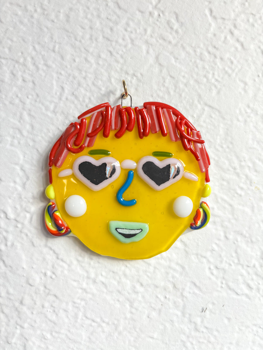Fused Glass Queer Portraits