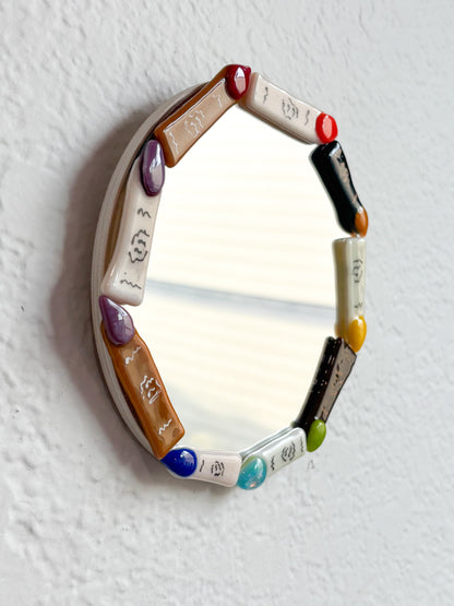 6” Rainbow Finger Mirror