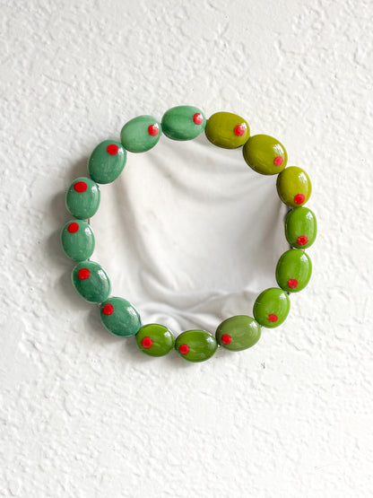 6” Olive Mirror