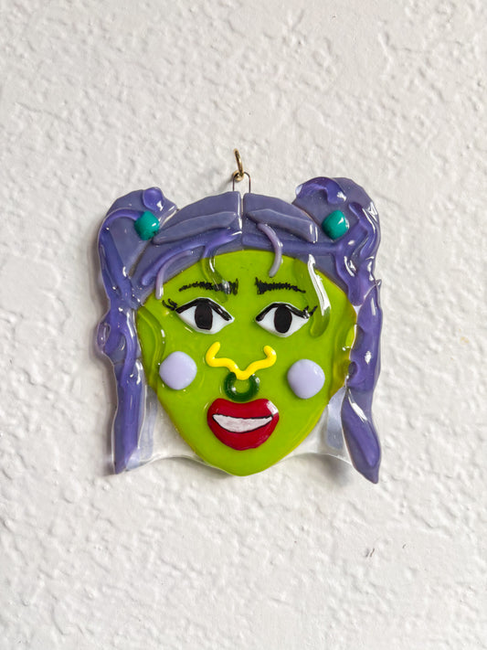 Fused Glass Queer Portraits