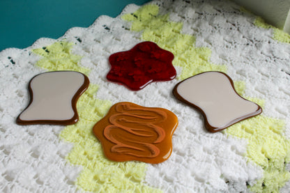 PB&J Coaster Set