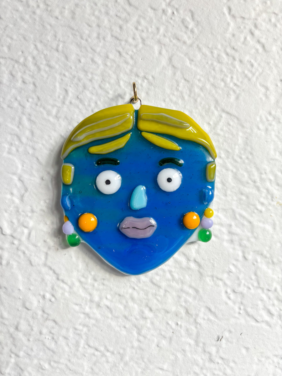 Fused Glass Queer Portraits