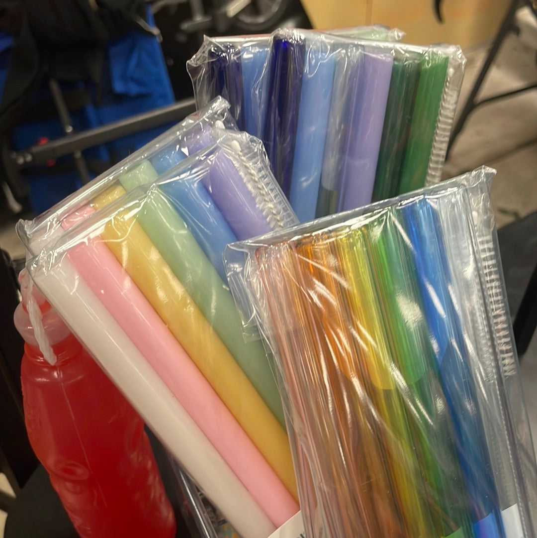 Glass Straw Set (6-Pack + Straw)