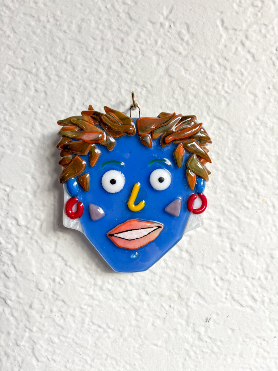Fused Glass Queer Portraits