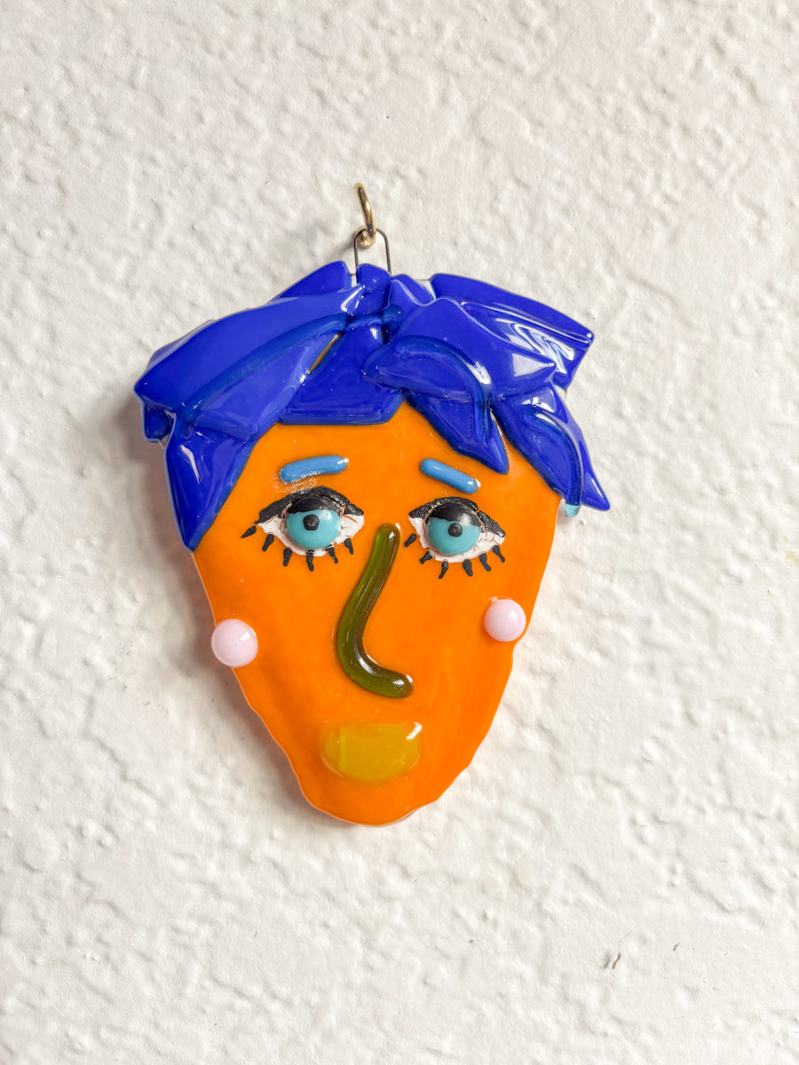 Fused Glass Queer Portraits