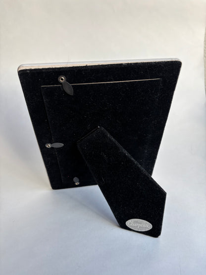 "Orcas in the Sky with Diamonds” Framed Glass Collage