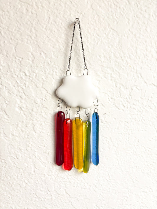 Rainbow Cloud Wind Chime