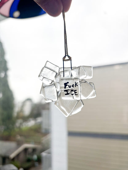 FUCK ICE Ornaments
